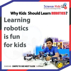 Why should kids learn robotics? It develops critical thinking, creativity, and problem-solving skills, making complex subjects like math and science fun and practical.