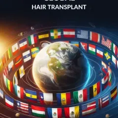 Our practice is truly global, with patients from dozens of countries trusting us for their hair restoration. This image symbolizes our international reach and commitment to providing world class results to everyone. (Also covers ID 7)