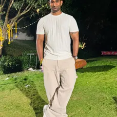 Taking a moment to relax at the Moongate venue before a sangeet event. I always arrive early to get a feel for the space.