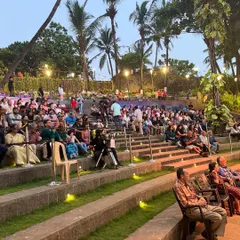 We believe in creating spaces that bring communities together. The amphitheater at the revitalized Bandra Fort Park, shown here hosting a live music event, is a testament to our commitment to designing functional and culturally significant public venues that become the heart of the community.