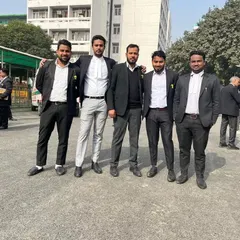 Posing with my team of fellow advocates. Together, we tackle complex legal challenges with shared dedication.