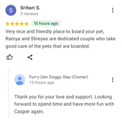 Thank you for your kind words, Srihari sir. It was a pleasure having Casper, and we look forward to seeing him again.