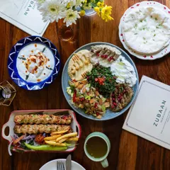 This flatlay for Zubaan Arabian Kitchen showcases my ability to style and shoot large, complex food spreads for restaurants. The goal was to capture the vibrant, communal feel of their menu, making the entire spread look like a feast.