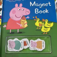 This Peppa Pig 'Marvellous Magnet Book' is a fantastic interactive option for toddlers. They can move the character magnets around to create their own stories on the pages.