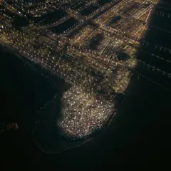 An aerial night shot of the Mahakumbh Mela, where the gathering of millions for the holy dip creates a constellation of light against the dark river. This image highlights my expertise in low-light drone photography for large-scale events, capturing the spiritual energy of the world's largest gathering.