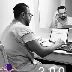 The reality of a lawyer's life often involves late nights and early mornings. This photo captures a 3:00 AM preparation session, because the hard work done before stepping into court is what truly wins cases.