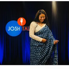 A candid moment during my Josh Talks session. My goal was to make people aware of their fundamental rights and their freedom to live with dignity, especially children born in brothels and those wishing to leave the profession.