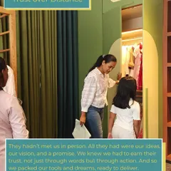Earning trust over distance is something we take seriously. This family hadn't met us in person, but they believed in our vision. We knew we had to earn their trust through action, not just words.