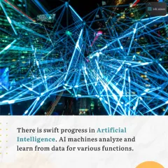 Artificial Intelligence is rapidly evolving, with machines now able to analyze and learn from vast amounts of data. We help businesses harness this power for functions like market analysis and process optimization.