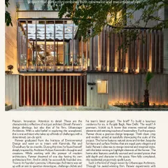 Another look at our feature in Vogue India, which described our Punjabi Bagh residence as pushing the boundaries of conventional design by combining minimalist and maximalist styles.