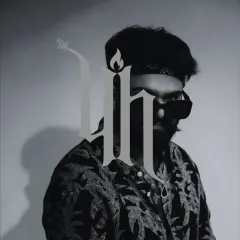 A black and white portrait featuring my personal logo. It's all about building an identity that's as unique as the music I play.