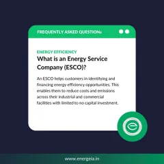 We often get asked what an Energy Service Company (ESCO) is. An ESCO, like us, helps customers identify, finance, and implement energy efficiency projects, enabling cost and emission reductions with little to no upfront capital investment.