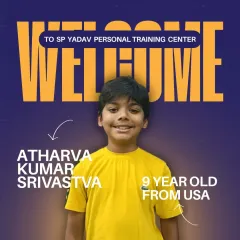 Welcome, Atharva Kumar Srivastva! I'm thrilled to have this 9-year-old talent from the USA join my training center. His passion and dedication are the perfect ingredients for a future star.