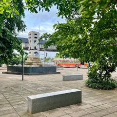 Our award-winning design for the BKC Plaza in Mumbai. We focused on creating a true public space with ample seating, large canopy trees for shade, and integrated sculptures, making it a welcoming destination for the entire community.