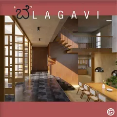 An interior rendering illustrating the split-level design. This approach creates visual connections between different zones, like the dining area and upper-level corridors, making the home feel unified and spacious.