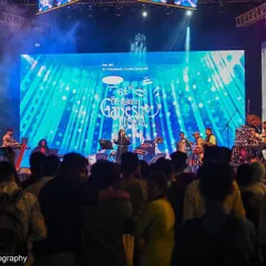 The Bengaluru Ganesh Utsava is a massive celebration, and performing here feels like coming home. The scale of the stage and the energy of the crowd create a powerful atmosphere for a grand musical night.