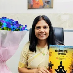 I am holding the first edition of our institute's magazine, 'Yogambar,' launched on our 8th Foundation Day. This magazine is a reflection of our community's values, learnings, and inspiring stories.