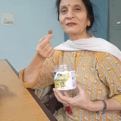 The simple joy of tasting something pure and homemade. This customer's authentic reaction to our amla candy is a wonderful testimonial to its traditional flavour.