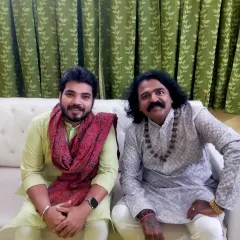 It was an honour and a pleasure to share the stage with the flute maestro Pandit Praveen Godkhindi ji in Jamshedpur. A truly memorable night.