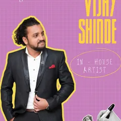 This is Vijay Shinde, one of our talented in-house artists, whose brush brings many of our most imaginative concepts to life.