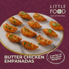 My Butter Chicken Empanadas are a fusion favorite. These bite sized pastries are filled with creamy, flavorful butter chicken, offering a delightful twist on two classic dishes.