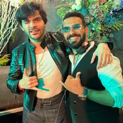 Sky’s not the limit when you're partying with stars like Veer Pahariya. Always a great time spinning at Bollywood events.