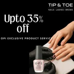Enjoy up to 35% off on our OPI exclusive product services. It's the perfect time to experience pure OPI perfection.