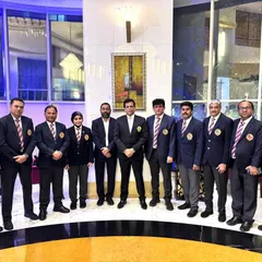 A group of our newly certified WKF referees in Fujairah, UAE. With over 50 WKF qualified officials, KIO has the largest and most qualified technical team in India.