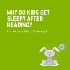 Why do kids get sleepy after reading? It's not boredom, it's magic! Reading is a calming activity that prepares their minds and bodies for rest.