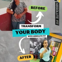 Aashna's smile in the 'after' photo says it all. She shed 15 kgs with us by learning how to eat right for her body without giving up the foods she loves. Her transformation is a perfect example of our approach to healthy, sustainable weight loss.