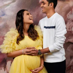 There is a special kind of magic in maternity photos. In the studio, we can play with beautiful gowns and artistic lighting to celebrate this incredible chapter. This is more than a photo, it's a celebration of the life you're about to meet.