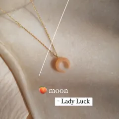 Peach or pink? My moon collection features the Pink Opal moon for attracting new love and the Peach Moonstone crescent for Lady Luck.