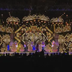 The breathtaking stage at the SIIMA Awards. Being part of the technical crew for such a prestigious event is a testament to the level of professionalism and skill I bring.