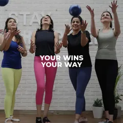 Your wins, your way. We love celebrating every achievement, big or small. Here, our instructors and members share a moment of fun and connection.