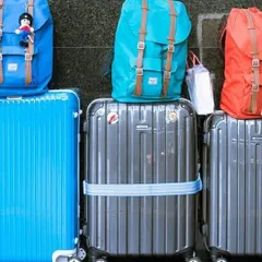 Whether you have a single backpack or multiple large suitcases, we have a storage solution for you. This image shows a typical set of luggage ready for storage, representing the variety of items we securely handle for travelers every day.