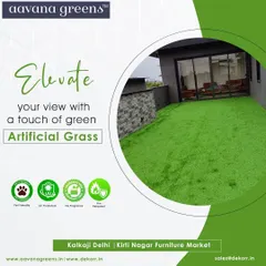 Elevate your view with a touch of green. This installation of my premium artificial grass on a terrace creates a beautiful, soft landscape. My grass is pet friendly, UV protected, and fire retardant, making it a safe and durable choice.
