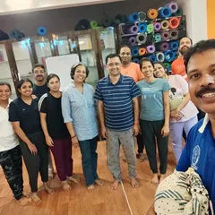 The sense of accomplishment and togetherness after class is a big part of why people enjoy practicing here. We are a diverse group united by our commitment to well being.
