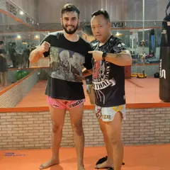 It was an honor to have Kru Pasenjit, a respected teacher from Triphura, visit our gym. Having masters like him come and test our students is how we stay true to the art and keep growing.