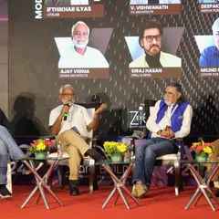 A duplicate image of the engaging panel discussion.