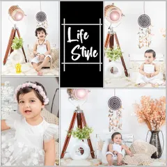 A collage dedicated to my simple and timeless "Life Style" theme, featuring clean backgrounds and beautiful, natural moments.