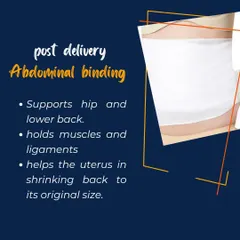 We practice traditional post-delivery abdominal binding, a time-tested technique to provide essential support. This gentle wrapping helps stabilize the hips and lower back, holds muscles and ligaments as they heal, and aids the uterus in shrinking back to its original size.