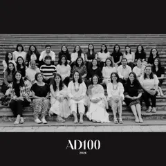 We are honored to be included in the prestigious Architectural Digest AD100 list for 2024. This group photo celebrates our entire team, the talented individuals who collectively contribute to our success and our thought-forward design journey.