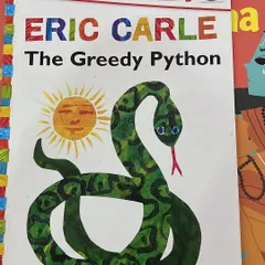 'The Greedy Python' by Eric Carle is a great 'Ready-to-Read' book for early readers. I have over 2000 titles, so you can always find the perfect book to give the joy of reading.