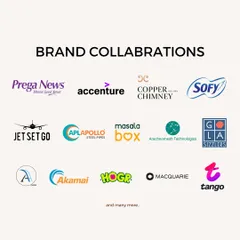Here's another look at some of the amazing brands I've collaborated with. Each project is a unique opportunity to create something special that represents their vision.