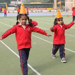 Our youngest athletes participate in the 7th Annual Sports Day. This event is a vibrant celebration of enthusiasm and foundational athletic skills, where every child gets to experience the joy of participation.