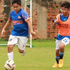 A clash of talent on the field. Every tackle and every move helps build tomorrow's champions.