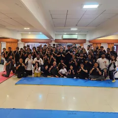 A large group photo from our 16-hour Practitioner and Graduate Camp in Mumbai, conducted by visiting KMG Expert Gracia Ho.