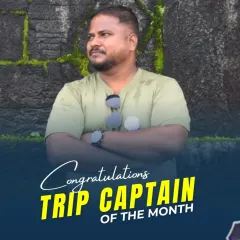 Congratulations to this Trip Captain for his outstanding work. Our team is made of passionate travelers who love what they do.