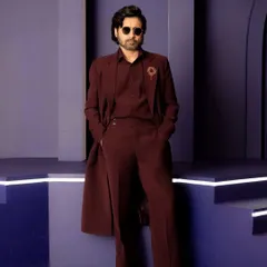 The final look for Roy Sanyal as Bhopa Swami for the Aashram S3 launch. We went with a sharp, intense look to match his powerful character.