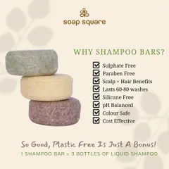 Here’s a quick look at why switching to a shampoo bar is a great choice. Our bars are sulphate free, paraben free, and pH balanced for a healthy scalp, all while being cost effective and completely plastic free.
